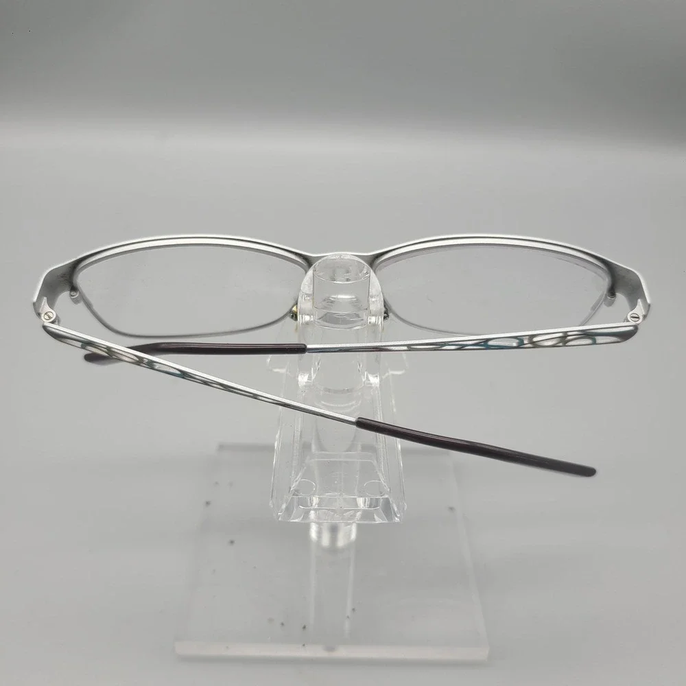 Wittnauer Hazel Brown Rectangular Eyeglass Frames Filigree Temples 52-14-135